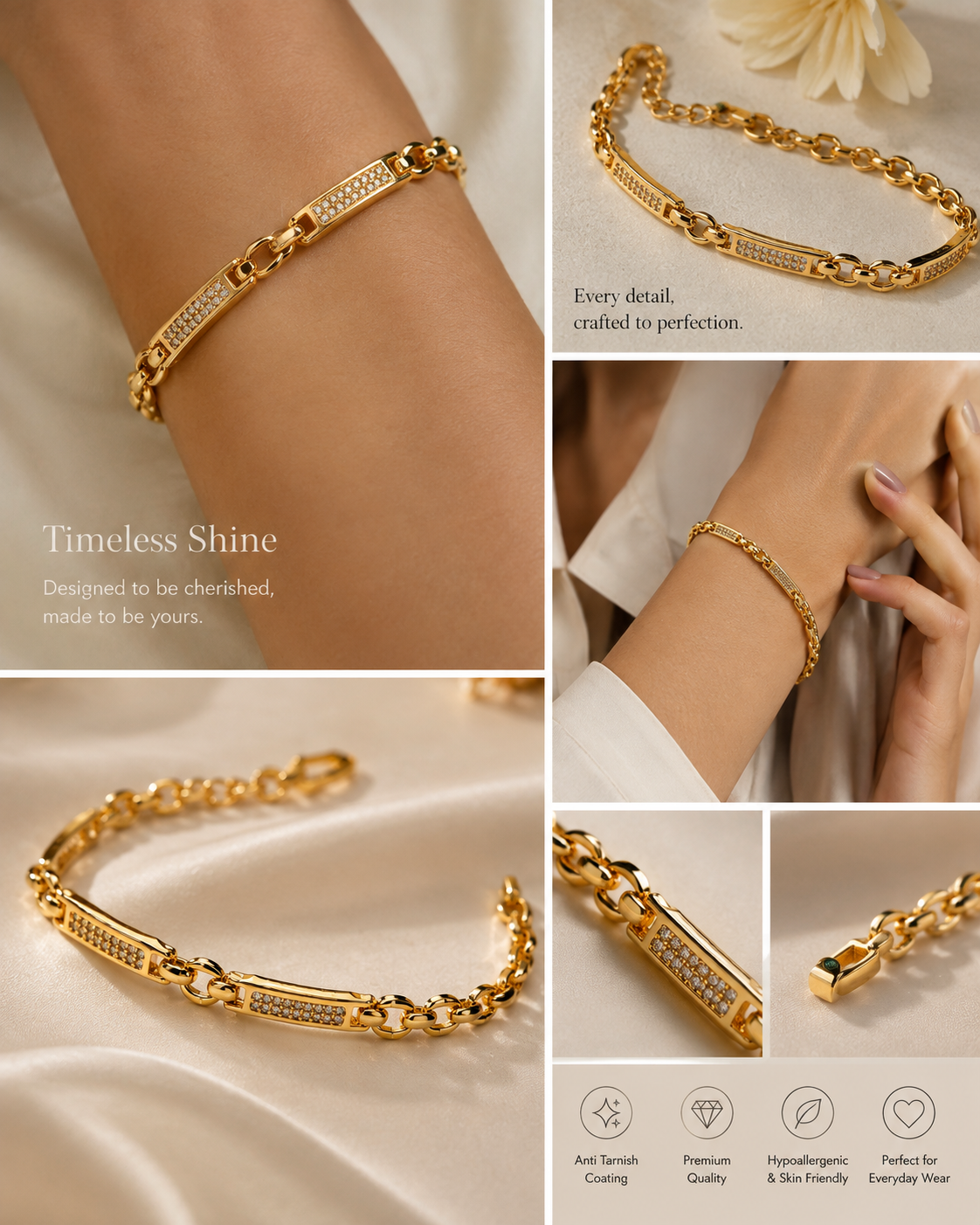 Luxe Link Gold Bracelet